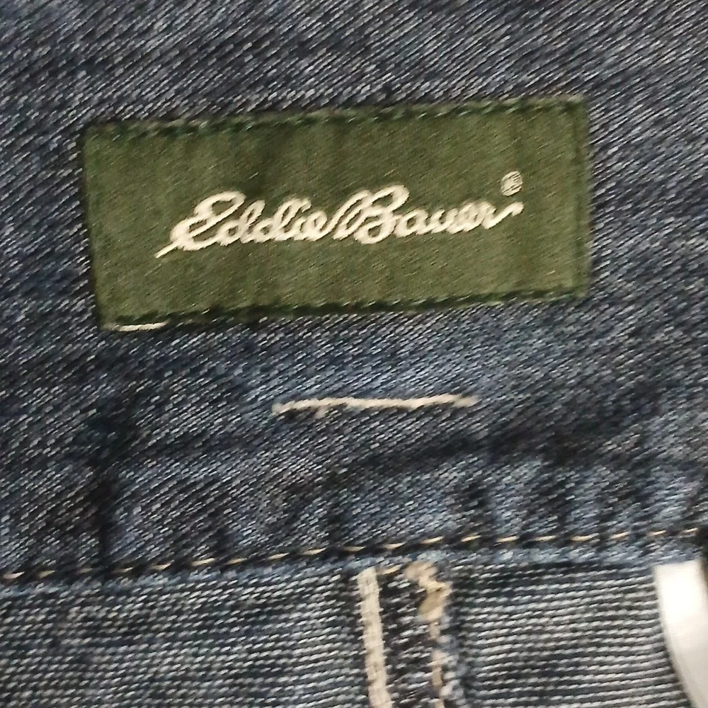 Eddie Bauer Denim Skirt, Gentle Used, Excellent Conditions Sz 12